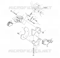 REAR CALIPER MOUNTING