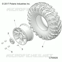 OPT, BLACK, ALUMINUM FRONT WHEELS