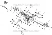 FRONT TORQUE ARM LITE GT 0973133 AND EUROPEAN LITE GT E973133 (4938253825B009)