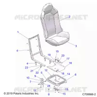 SEAT ASM. AND SLIDER