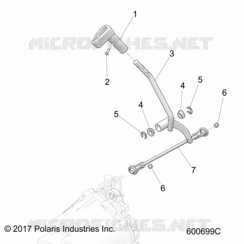 DRIVE TRAIN, SHIFT LINKAGE