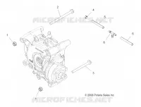 DRIVE TRAIN, GEARCASE MOUNTING, REAR