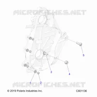 DRIVE TRAIN, CHAINCASE MOUNTING