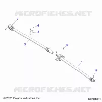 DRIVE TRAIN, FRONT PROP SHAFT