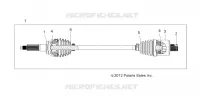 DRIVE TRAIN, REAR DRIVE SHAFT
