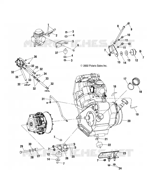 ENGINE MOUNTING