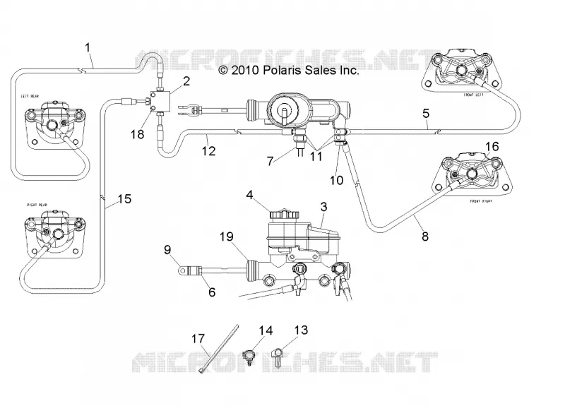 BRAKES, LINES AND MASTER CYLINDER