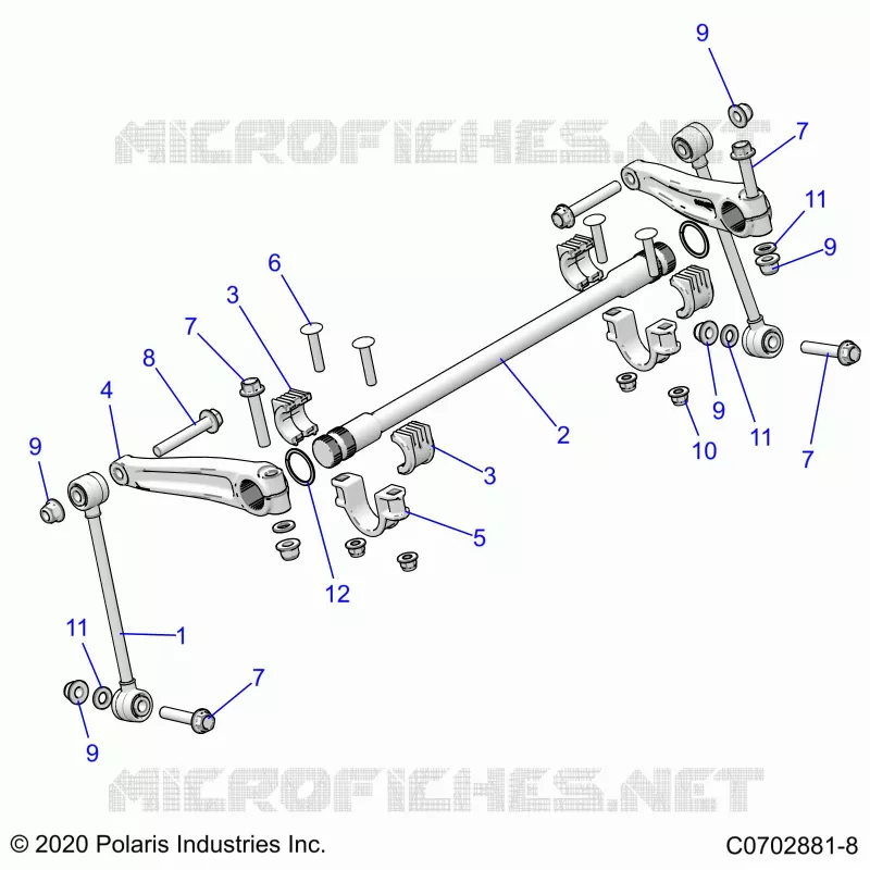 SUSPENSION, FRONT STABILIZER BAR