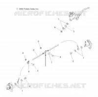 FRONT BRAKE BRAKE LINES