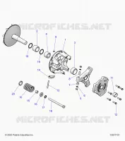 DRIVE TRAIN, PRIMARY CLUTCH