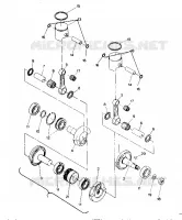 PISTON AND CRANKSHAFT 400 (4915411541037A)