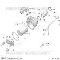 ENGINE, AIR INTAKE