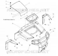 HOOD AND FRONT BODY WORK