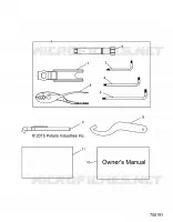 REFERENCES, TOOL KIT AND OWNERS MANUALS