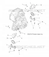 DRIVE TRAIN, TRANSMISSION MOUNTING