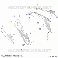 REAR BODYWORK FENDERS
