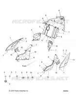 REAR BODYWORK ASM., LOWER