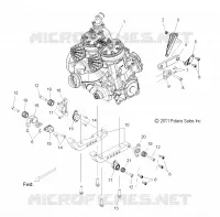 ENGINE, MOUNTING