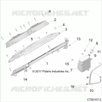 COOLING RADIATOR MOUNTING