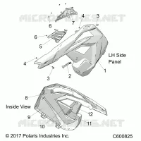 SIDE PANELS, LH
