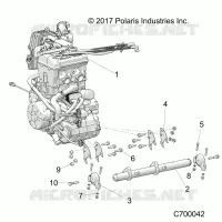ENGINE, MOUNTING
