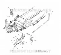 CHASSIS, CLUTCH GUARD AND FOOTRESTS