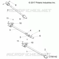 DRIVE TRAIN, FRONT, MID, REAR PROP SHAFT