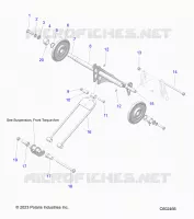 SUSPENSION, REAR TORQUE ARM