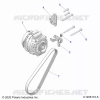 ENGINE, ALTERNATOR