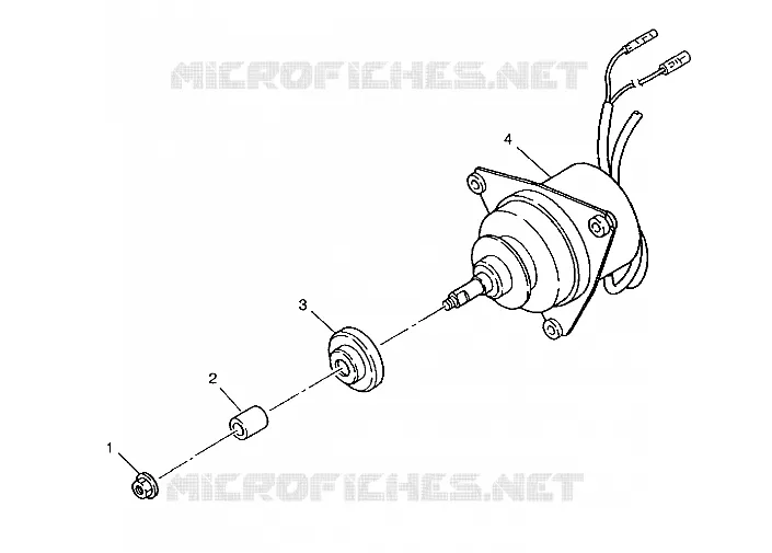 FAN MOTOR 6X6 400L, SWEDISH S948740 AND  NORWEGIAN N948740 (4926812681056A)