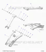 REAR SUSPENSION CONTROL ARMS