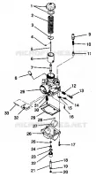 CARBURETOR LITE 0943433 AND  LITE DELUXE 0943431 (4924992499037A)