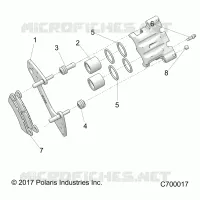 FRONT BRAKE CALIPER