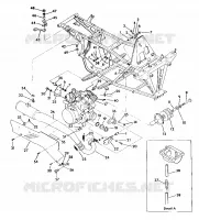 ENGINE AND MUFFLER MOUNTNG 350 2X4 / W927539 (4922882288005A)