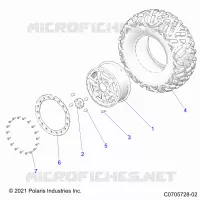 WHEELS, REAR