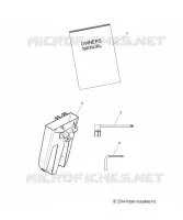 TOOLS, BELT HOLDER, TOOLS, AND OWNERS MANUAL