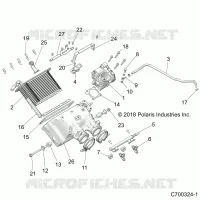 ENGINE, AIR INTAKE MANIFOLD