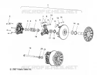 DRIVE TRAIN, PRIMARY CLUTCH