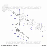 DRIVE TRAIN, PRIMARY CLUTCH