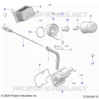 ENGINE, DIPSTICK & OIL FILTER