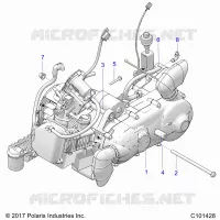 ENGINE, ENGINE AND TRANSMISSION MOUNTING
