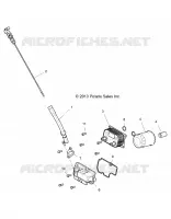 ENGINE, DIPSTICK AND OIL FILTER