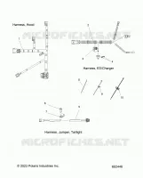 ELECTRICAL, HARNESS, HOOD, E.S. START, TAILLIGHT