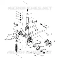 FRONT STRUT   ASSEMBLY  4X4 400L W948140 (4926772677B004)