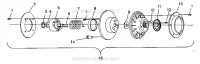 DRIVEN CLUTCH ASSEMBLY RXL 0940768 AND RXL TOURING 0940869 (4925062506030A)
