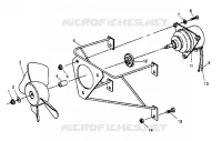 FAN ASSEMBLY 4X4 300 W958130 (4930183018A010)