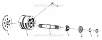 FRONT TIGHTENER ASSEMBLY 6X6 350L W938739 (4924062406013A)