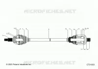 DRIVE TRAIN, FRONT HALFSHAFT