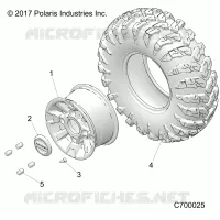 WHEELS, FRONT