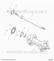 DRIVE TRAIN, JACKSHAFT AND DRIVE SHAFT